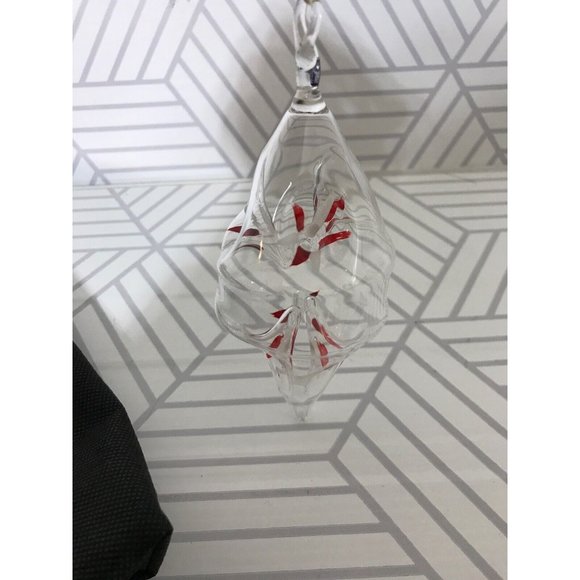 Vintage Lot of 10 Blown Glass Bird Pepper Flower Christmas Ornaments - Picture 7 of 14